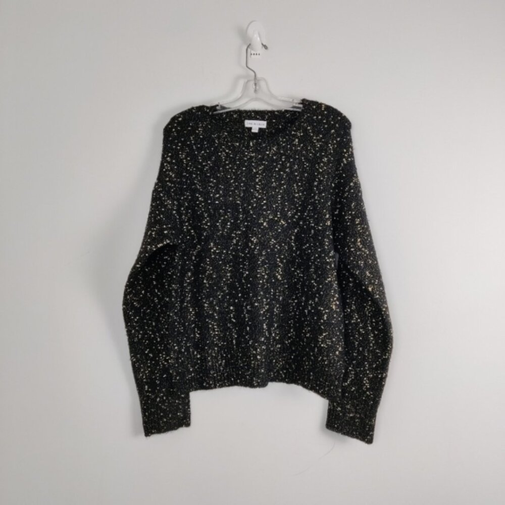 Women's Calvin Klein Jeans Metallic Knit Sweater Size Large NEW